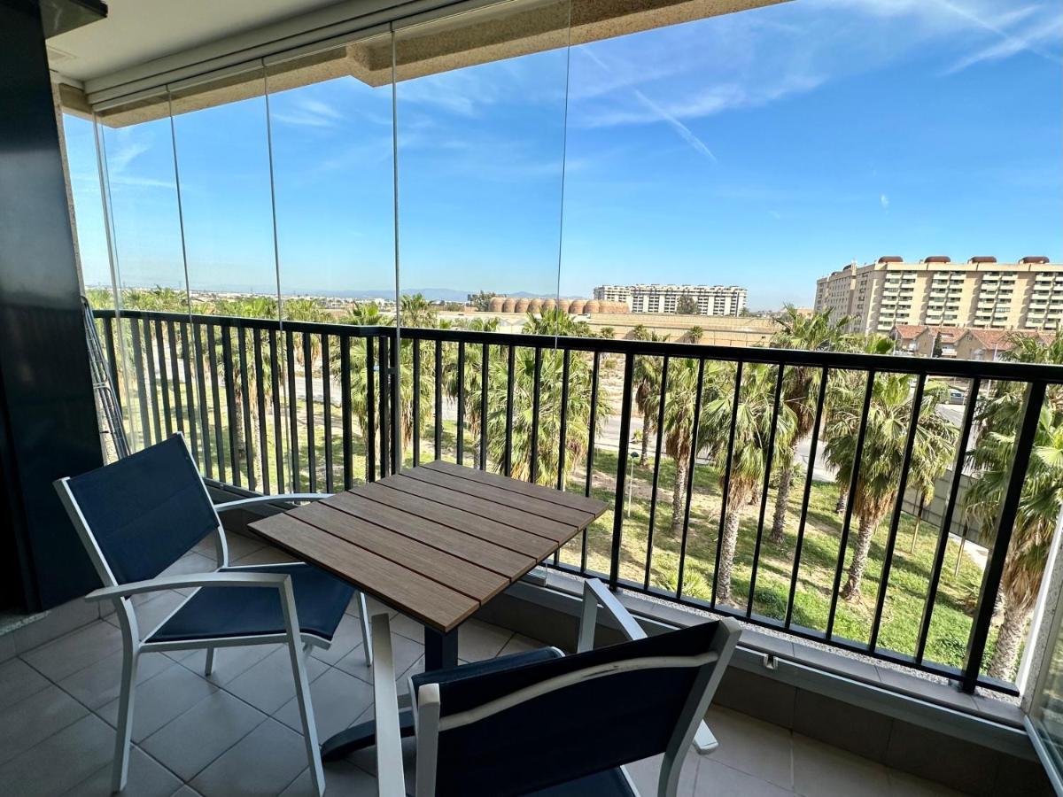 Sunny Patacona Seaview Apartment Valencia Ngoại thất bức ảnh