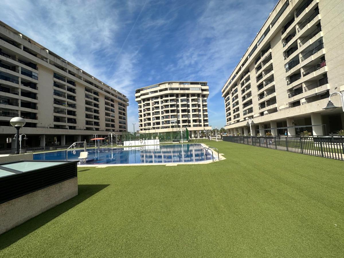 Sunny Patacona Seaview Apartment Valencia Ngoại thất bức ảnh